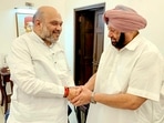 Union home minister Amit Shah met former Punjab chief minister Capt Amarinder Singh earlier this week.&nbsp;