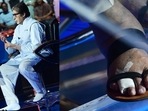 Amitabh Bachchan on the sets of Kaun Banega Crorepati. Amitabh Bachchan on the sets of Kaun Banega Crorepati.