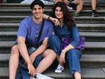 Twinkle Khanna poses with her son, Aarav. Twinkle Khanna poses with her son, Aarav.