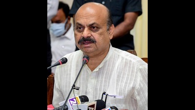 Panchamasalis decided to back down from their plans for an indefinite hunger strike over reservation demands after Karnataka CM Bommai’s assurance. (PTI) Panchamasalis decided to back down from their plans for an indefinite hunger strike over reservation demands after Karnataka CM Bommai’s assurance. (PTI)
