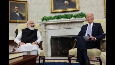 Prime Minister Narendra Modi and US President Joe Biden, Washington, US, September 24, 2021 (REUTERS) Prime Minister Narendra Modi and US President Joe Biden, Washington, US, September 24, 2021 (REUTERS)