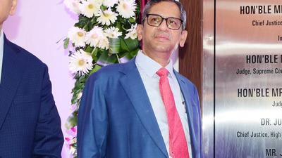 CJI NV Ramana also flagged the alleged nexus between politicians and the bureaucrats, especially police officers. (Sarangadhara Bishoi) CJI NV Ramana also flagged the alleged nexus between politicians and the bureaucrats, especially police officers. (Sarangadhara Bishoi)