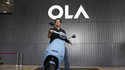 Ola Electric, which was founded in 2017, was last valued at more than $1 billion when it raised $250 million from SoftBank in July 2019. (Bloomberg) Ola Electric, which was founded in 2017, was last valued at more than $1 billion when it raised $250 million from SoftBank in July 2019. (Bloomberg)