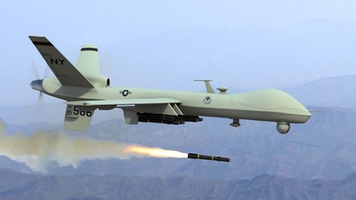 The US drone strike on September 20 in rebel-controlled northwestern Syria hit a vehicle travelling on a rural road, killing at least one person. (File Photo / REUTERS) The US drone strike on September 20 in rebel-controlled northwestern Syria hit a vehicle travelling on a rural road, killing at least one person. (File Photo / REUTERS)
