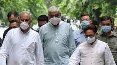 On Thursday, two MLAs reached Delhi, while one MLA returned to Raipur on Friday. (HT PHOTO.)