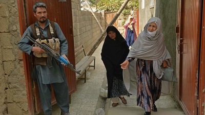 The Taliban in June urged interpreters who had worked for foreign forces to repent but urged them to stay on in Afghanistan (AFP)