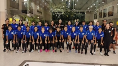 Indian women's football (Indian football team / Twitter)