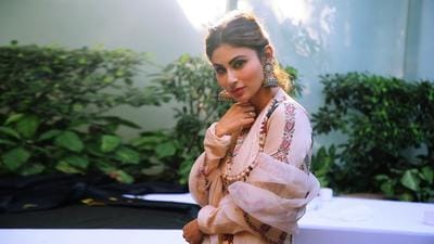 Apparently, Mouni Roy’s mother met Suraj Nambiar’s parents at her good friend Mandira Bedi’s house in Mumbai earlier this year.(PHOTO BY RAAJESSH KASHYAP/ HT Apparently, Mouni Roy’s mother met Suraj Nambiar’s parents at her good friend Mandira Bedi’s house in Mumbai earlier this year.(PHOTO BY RAAJESSH KASHYAP/ HT