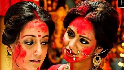 A still from Raima Sen’s Bengali web series, Hello. A still from Raima Sen’s Bengali web series, Hello.