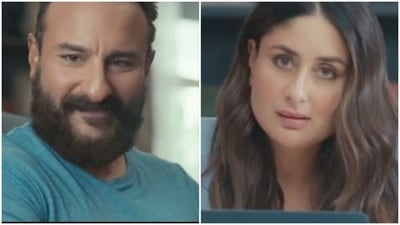 Saif Ali Khan and Kareena Kapoor star together in a new ad. Saif Ali Khan and Kareena Kapoor star together in a new ad.