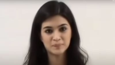 Kriti Sanon in a still from her audition video. Kriti Sanon in a still from her audition video. 