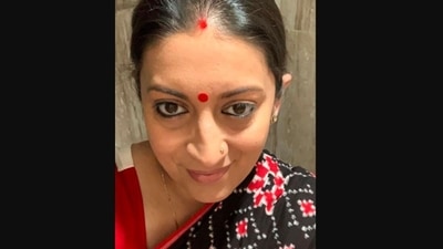 Smriti Irani shared this picture in her Instagram post. (Instagram/@smritiiraniofficial)