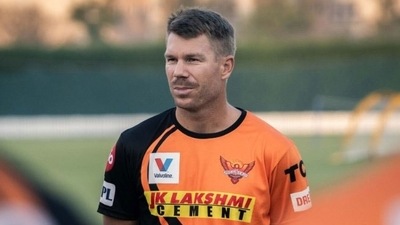 Former Sunrisers Hyderabad captain David Warner. (SRH/Twitter) Former Sunrisers Hyderabad captain David Warner. (SRH/Twitter)