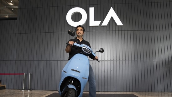 Ola Electric, which was founded in 2017, was last valued at more than $1 billion when it raised $250 million from SoftBank in July 2019.(Bloomberg)