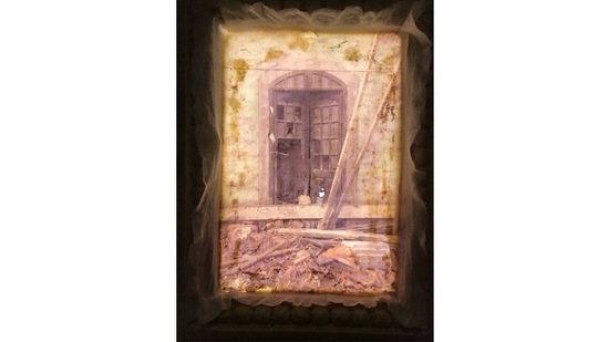 Goa-based photographer and filmmaker Ipshita Maitra’s project represents the changed ethnographic, ancestral and geographic landscapes of the state through photographic collages. Images of six old Goan homes and their interiors are layered and distorted, reproduced as handmade emulsions or prints, to represent a sense of loss. (Ipshita Maitra)