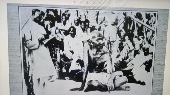 On the eve of Gandhi Jayanti , Bihar State Archive on Friday made public records on “Gandhi’s tour to Bihar in 1934”, a collection of confidential reports by the British intelligence of his visit to the state after it was struck by a devastating earthquake (HT PHOTO) On the eve of Gandhi Jayanti , Bihar State Archive on Friday made public records on “Gandhi’s tour to Bihar in 1934”, a collection of confidential reports by the British intelligence of his visit to the state after it was struck by a devastating earthquake (HT PHOTO)
