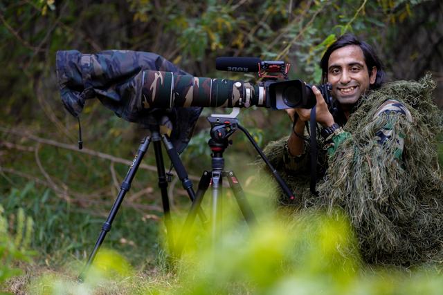 Rahul Lakhmani got the clip quite by accident, while setting up his camera. “When I slowed it down and watched it on my monitor, the first thing it made me think of was hugging my friends after the Covid lockdown,” he says. Rahul Lakhmani got the clip quite by accident, while setting up his camera. “When I slowed it down and watched it on my monitor, the first thing it made me think of was hugging my friends after the Covid lockdown,” he says.