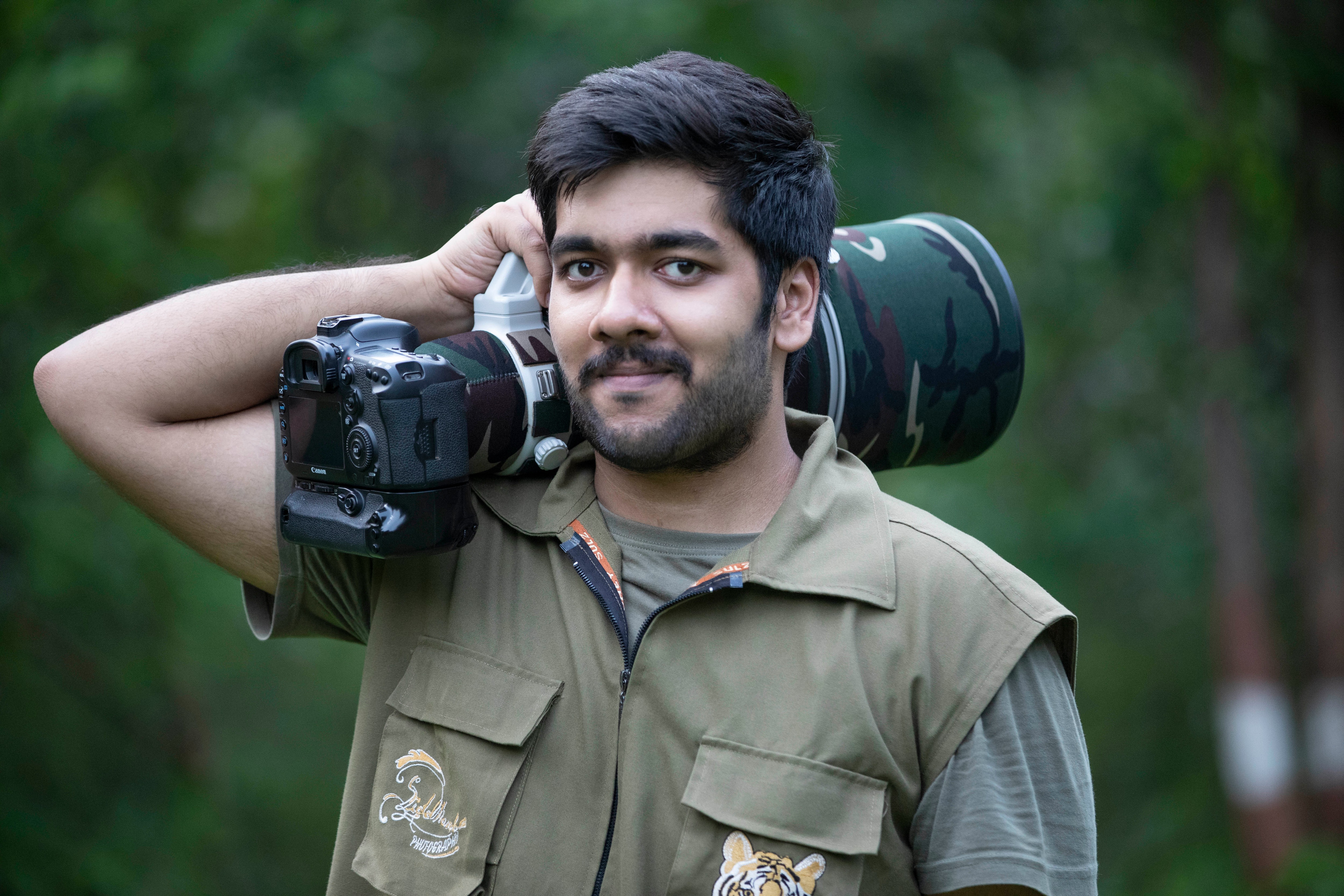 The child of wildlife enthusiasts, Siddhant Agrawal has been taking pictures in the wild since he was five. The child of wildlife enthusiasts, Siddhant Agrawal has been taking pictures in the wild since he was five.