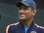 File image of MS Dhoni with Ravi Shastri. File image of MS Dhoni with Ravi Shastri.