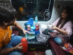 Dipika Kakar and Shoaib Ibrahim documented their train ride in a vlog.