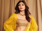 Shilpa Shetty teams yellow embroidered half saree with midriff-baring blouse and we are smitten(Instagram/@theshilpashetty) Shilpa Shetty teams yellow embroidered half saree with midriff-baring blouse and we are smitten(Instagram/@theshilpashetty)