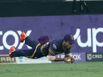 Rahul Tripathi made a brilliant effort. Rahul Tripathi made a brilliant effort. 