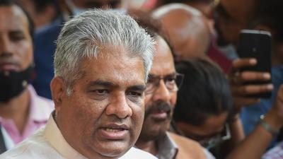 Union environment minister Bhupendra Yadav was speaking to reporters following his presentation at a pre-COP meeting underway in Milan. (PTI) Union environment minister Bhupendra Yadav was speaking to reporters following his presentation at a pre-COP meeting underway in Milan. (PTI)