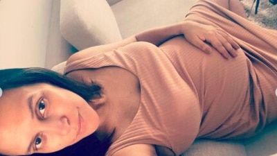 Earlier, Neha Dhupia treated her fans with a selfie in a nude bodycon dress. (Instagram/@nehadhupia)