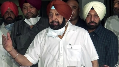 Former Punjab CM Captain Amarinder Singh. (ANI) Former Punjab CM Captain Amarinder Singh. (ANI)