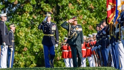 India and the US have a close defence relationship with growing defence trade between them and joint military exercises. (ANI)
