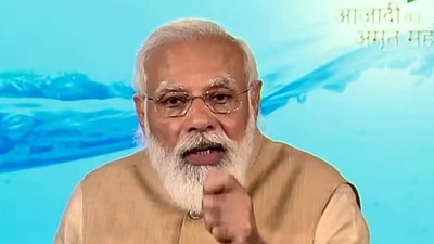 Modi took on his political rivals over their attack on him for decisions like new farm reform laws, rollout of the GST and Aadhaar, and construction of a new parliament building. (ANI) Modi took on his political rivals over their attack on him for decisions like new farm reform laws, rollout of the GST and Aadhaar, and construction of a new parliament building. (ANI)
