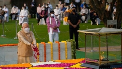 October 2 marks the 152nd birth anniversary of Mahatma Gandhi and the 117th birth anniversary of former Prime Minister Lal Bahadur Shastri. (AP) October 2 marks the 152nd birth anniversary of Mahatma Gandhi and the 117th birth anniversary of former Prime Minister Lal Bahadur Shastri. (AP)
