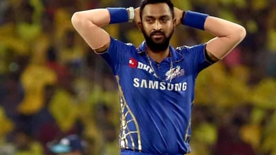 Krunal Pandya: File Photo (Twitter) Krunal Pandya: File Photo (Twitter)