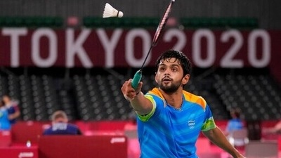 India's B. Sai Praneeth (AP) India's B. Sai Praneeth (AP)