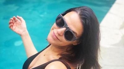 Neha Dhupia is pregnant for a second time. Neha Dhupia is pregnant for a second time.