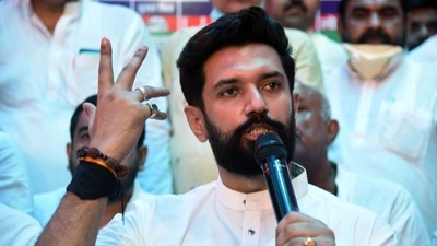 Know all latest news and updates from Hindustan Times. (Chirag Paswan/ANI)