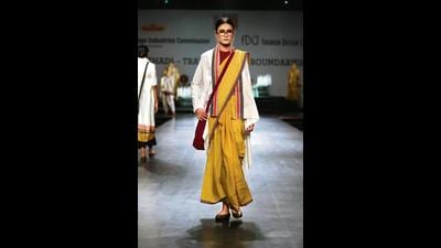 Elegant khadi sarees and kurti sets have made it to runways at coveted fashion events Elegant khadi sarees and kurti sets have made it to runways at coveted fashion events