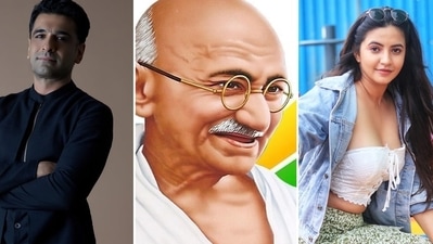 Mahatma Gandhi's principles of non-violence, truth and living a simple life have been influencing people from all generations. His inspiring words continue to leave a mark and are relevant even today. On the occasion of Mahatma Gandhi's 152nd birth anniversary, celebrities from Eijaz Khan, Anjali Phougat to Meera Deosthale talked about their favourite Mahatma Gandhi quote. Mahatma Gandhi's principles of non-violence, truth and living a simple life have been influencing people from all generations. His inspiring words continue to leave a mark and are relevant even today. On the occasion of Mahatma Gandhi's 152nd birth anniversary, celebrities from Eijaz Khan, Anjali Phougat to Meera Deosthale talked about their favourite Mahatma Gandhi quote.