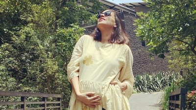 This will be Neha and her husband Angad Bedi's second baby. This will be Neha and her husband Angad Bedi's second baby.