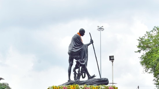 This day is observed across the world to give the message of non-violence.(ANI) This day is observed across the world to give the message of non-violence.(ANI)