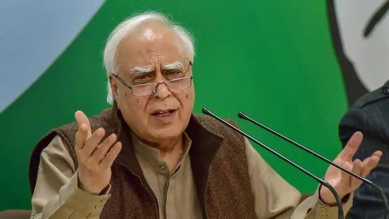 Senior Congress leader Kapil Sibal.(PTI file) Senior Congress leader Kapil Sibal.(PTI file)