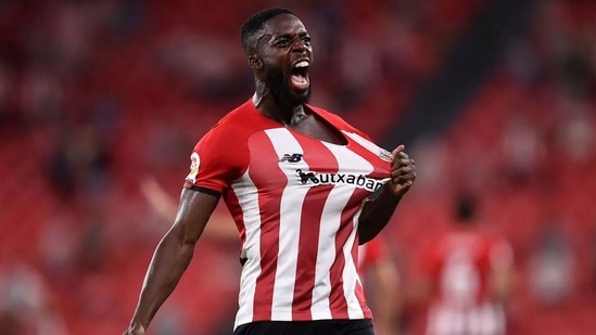 Inaki Williams celebrates after netting a goal. (Getty ) Inaki Williams celebrates after netting a goal. (Getty )