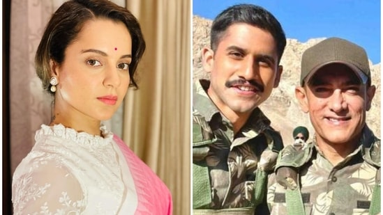 Kangana Ranaut took a dig at Aamir Khan’s failed marriages as Samantha Akkineni and Naga Chaitanya announced their separation.