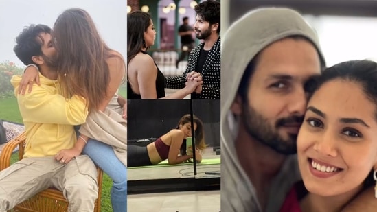 Mira Rajput's new Instagram post shows her romantic moments with husband Shahid Kapoor.