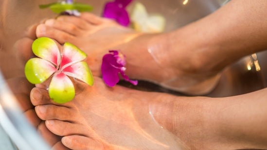 Smelly feet are common and can be treated easily without burning a hole in your pocket. Here are a few home remedies that you will swear by if you have smelly feet.(Unsplash)