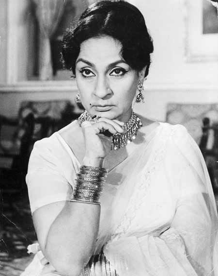 Nadira (above) and others like Lalita Pawar and Shashikala played stylish homewreckers and cruel in-laws in the 1940s and ’50s. Nadira (above) and others like Lalita Pawar and Shashikala played stylish homewreckers and cruel in-laws in the 1940s and ’50s.