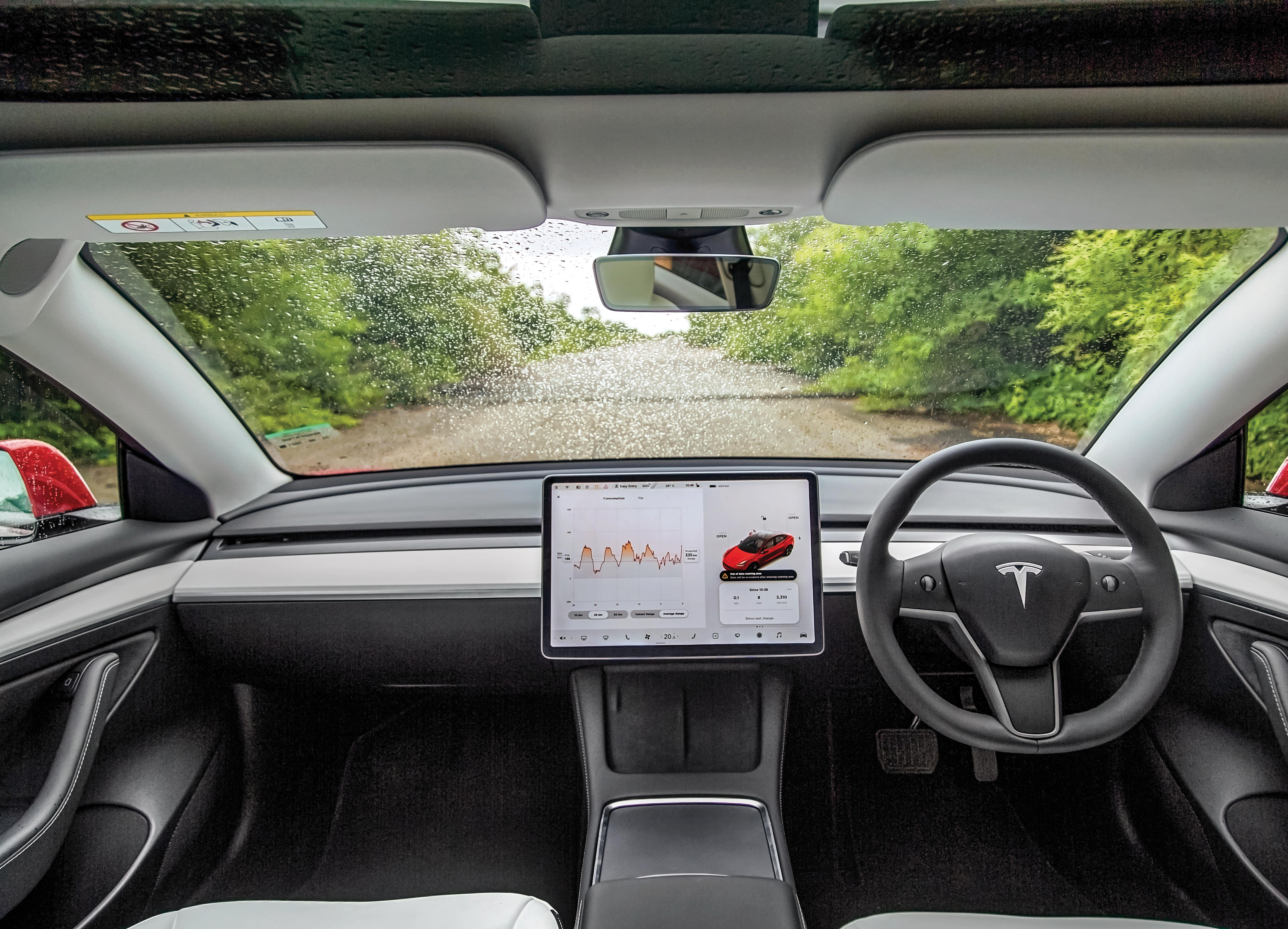What shocks you is the dashboard which is devoid of any buttons or dials. Most functions have to be accessed through the touchscreen What shocks you is the dashboard which is devoid of any buttons or dials. Most functions have to be accessed through the touchscreen