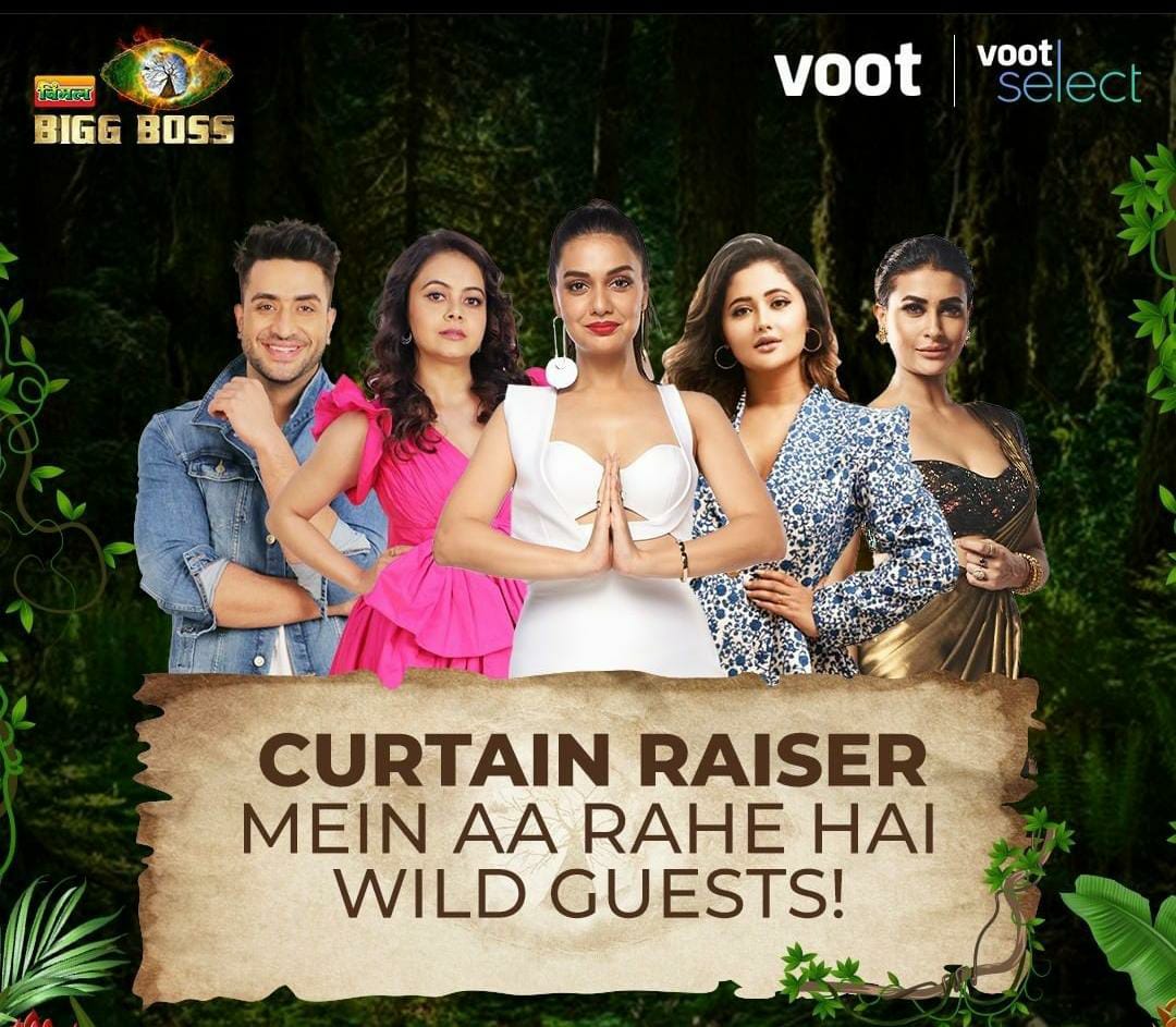 Divya Agarwal hosted the curtain raiser event for Bigg Boss 15 Divya Agarwal hosted the curtain raiser event for Bigg Boss 15