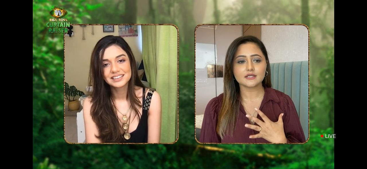 Divya Agarwal and Rashami Desai. Divya Agarwal and Rashami Desai.
