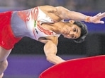 Gymnast Ashish Kumar(Getty Images) Gymnast Ashish Kumar(Getty Images)